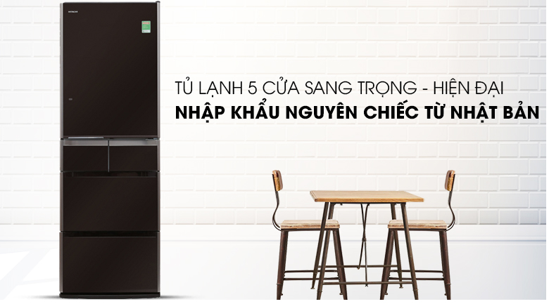 Tủ lạnh Hitachi Inverter 529 lít E5000V XT
