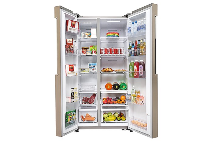 Tủ lạnh Samsung Inverter 620 lít RS62K62277P/SV Màu Vàng đồng