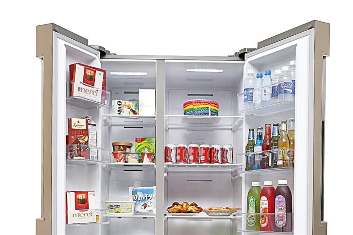 Tủ lạnh Samsung Inverter 620 lít RS62K62277P/SV Màu Vàng đồng