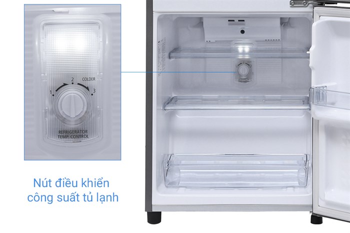 Tủ lạnh Panasonic 135 lít NR-BJ158SSV1 Màu Xám