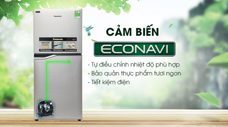 Tủ lạnh Panasonic Inverter 152 lít NR-BA178PSV1