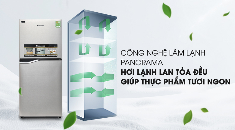 Tủ lạnh Panasonic Inverter 152 lít NR-BA178PSV1