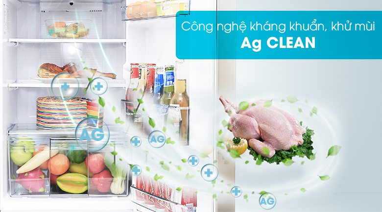 Công nghệ Ag Clean - Tủ lạnh Panasonic Inverter 188 lít NR-BA228PSV1 Công nghệ Ag Clean - Tủ lạnh Panasonic Inverter 188 lít NR-BA228PSV1