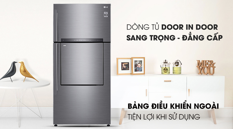 Tủ lạnh LG Inverter 512 lít GN-L702SD