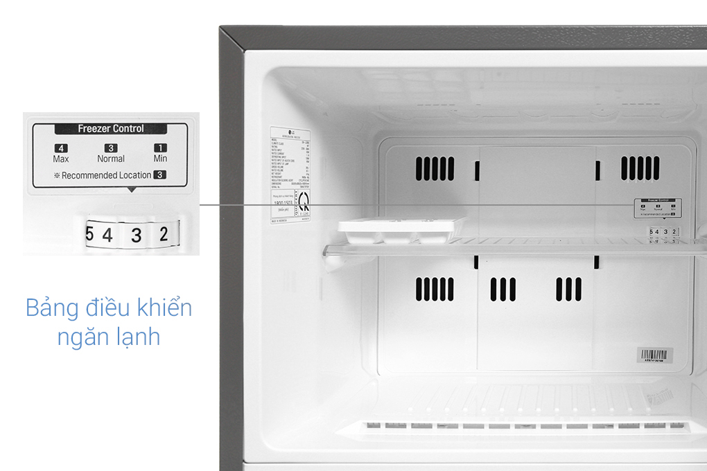 Tủ lạnh LG Inverter 187 lít GN-L205S Màu Xám