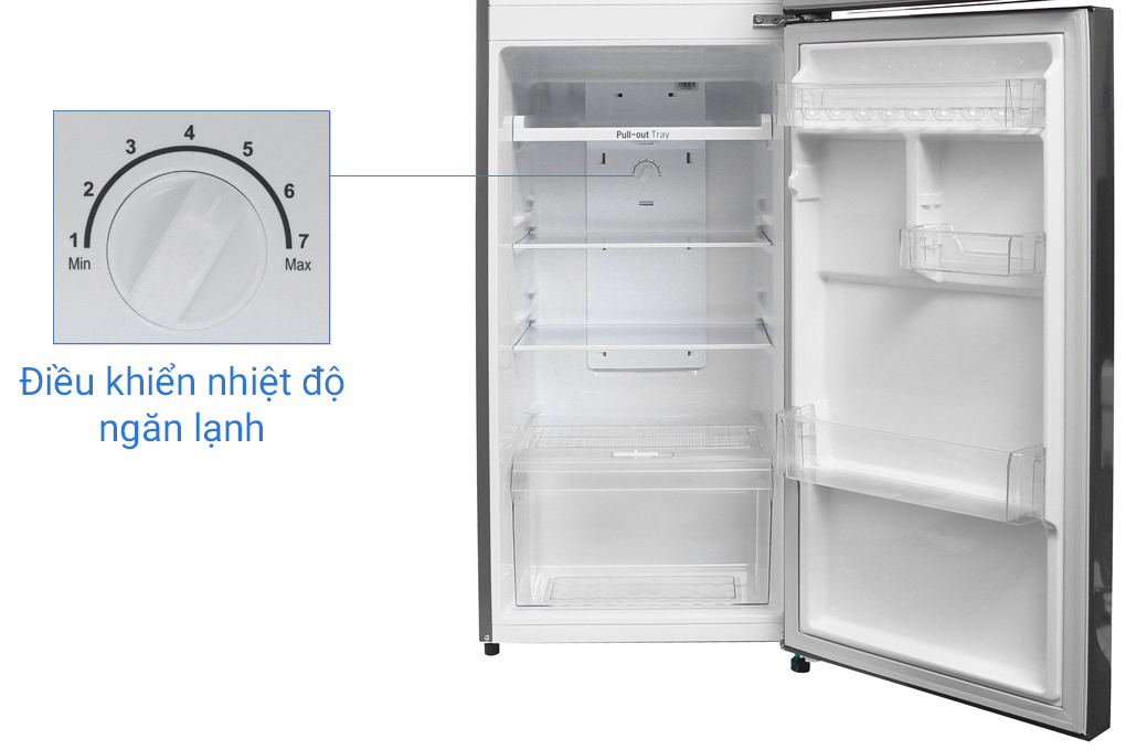 Tủ lạnh LG Inverter 209 lít GN-L225S Màu Inox