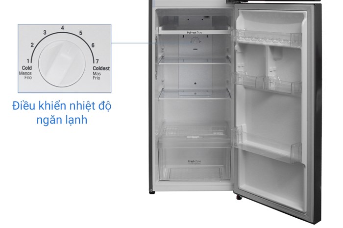 Tủ lạnh LG Inverter 255 lít GN-L255PS Màu Xám