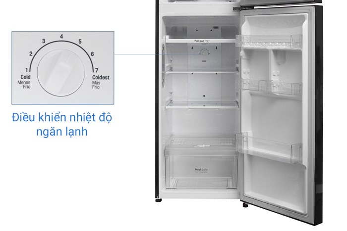 Tủ lạnh LG Inverter 255 lít GN-L255PN Màu Xanh đen