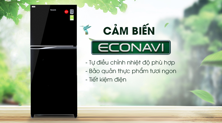 Tủ lạnh Panasonic Inverter 363 lít NR-BD418GKVN