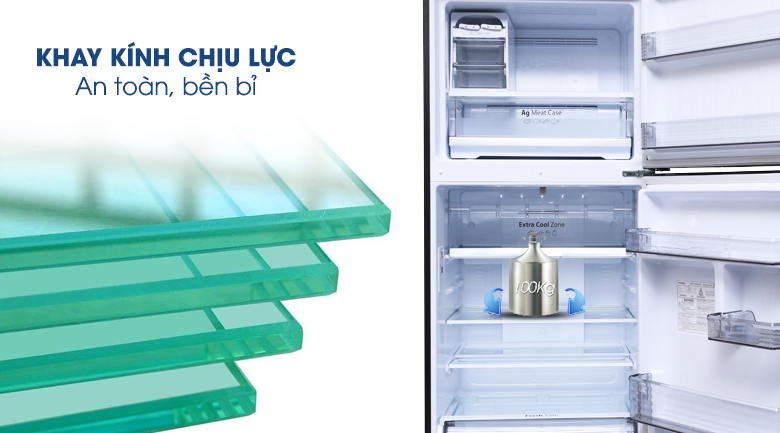 Tủ lạnh Panasonic Inverter 363 lít NR-BD418GKVN