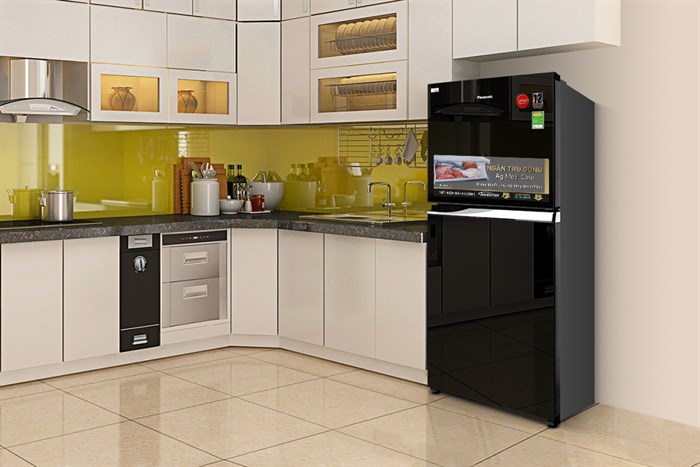 Tủ lạnh Panasonic Inverter 363 lít NR-BD418GKVN Màu Đen