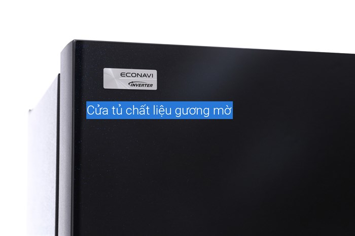 Tủ lạnh Panasonic Inverter 363 lít NR-BD418GKVN Màu Đen