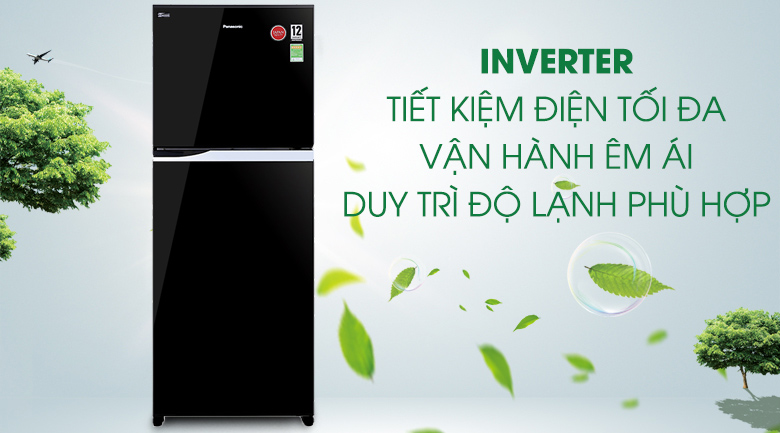 Tủ lạnh Panasonic Inverter 405 lít NR-BD468GKVN