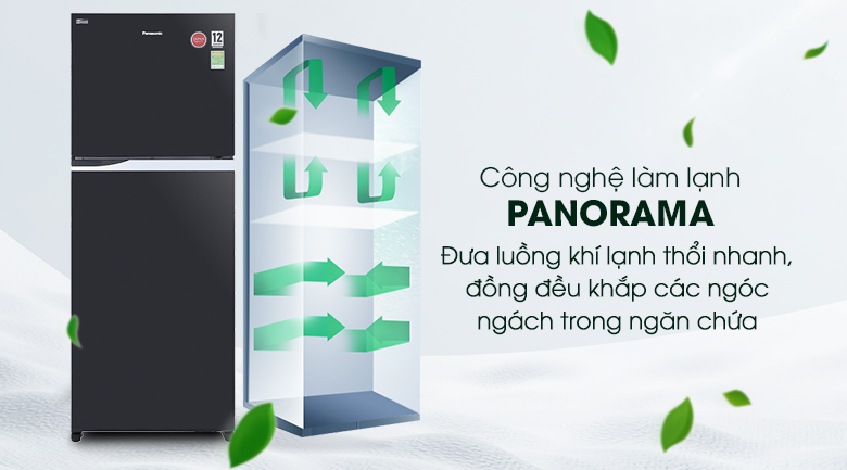 Cấp đông nhanh chóng và đồng đều với công nghệ Panorama  - Tủ lạnh Panasonic Inverter 405 lít NR-BD468GKVN Cấp đông nhanh chóng và đồng đều với công nghệ Panorama - Tủ lạnh Panasonic Inverter 405 lít NR-BD468GKVN