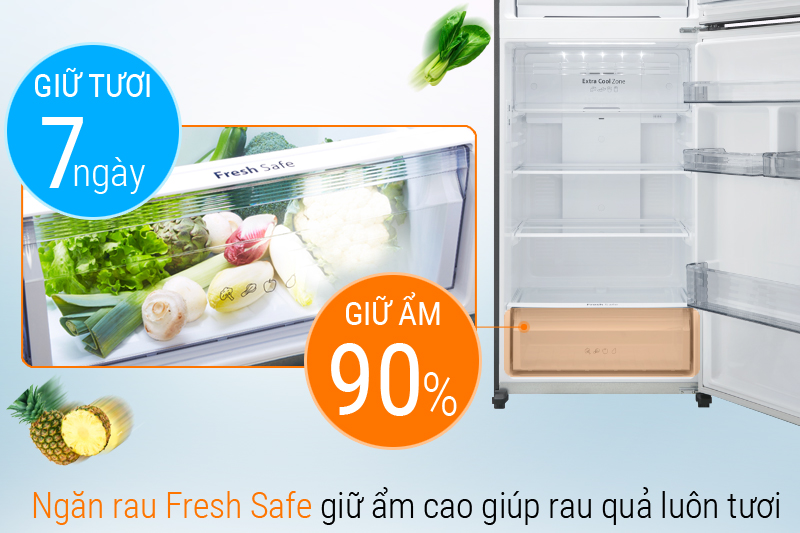 Ngăn rau quả giữ ẩm Fresh Safe