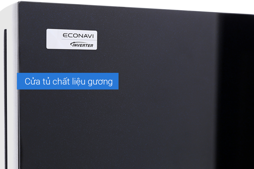 Tủ lạnh Panasonic Inverter 405 lít NR-BD468GKVN Màu Đen