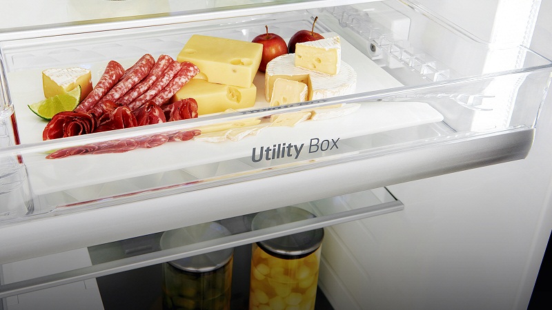 Tiện nghi với ngăn riêng cho thực phẩm lạnh - Tủ lạnh LG Inverter InstaView Door-in-Door 601 lít GR-X247JS