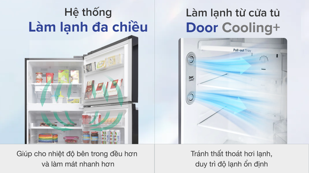 Tủ lạnh LG Inverter 393 lít GN-L422GB