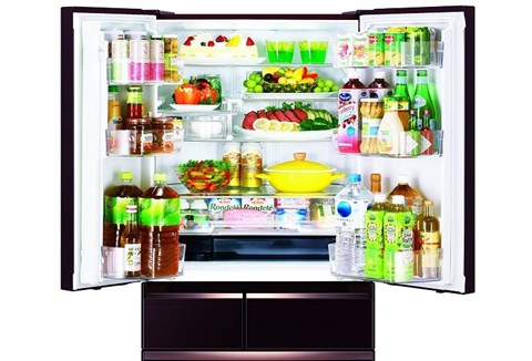 Làm lạnh đa chiều bảo quản thực phẩm tốt nhất - Tủ lạnh Mitsubishi Electric 506 lít MR-WX53Y-BR-V