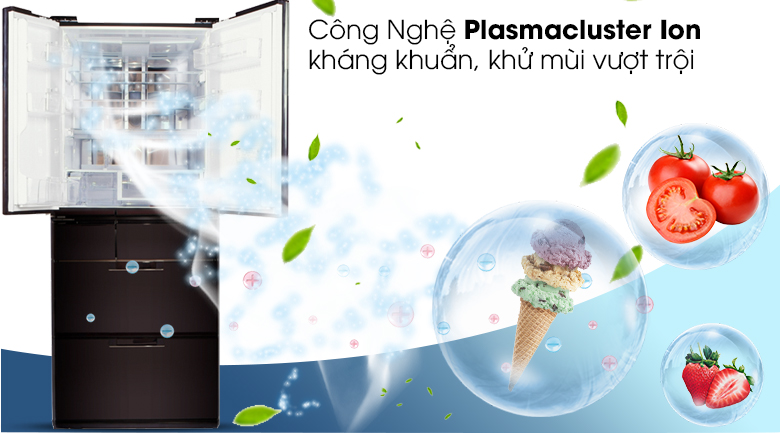 Tủ lạnh Sharp Inverter 470 lít SJ-GF60A-R/T