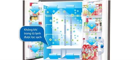 Công nghệ Plasmacluster Ion bảo vệ sức khỏe tối ưu - Tủ lạnh Sharp 601 lít SJ-GF60A-R