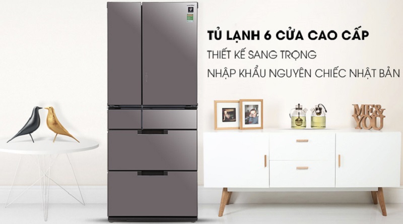 Tủ lạnh Sharp Inverter 601 lít SJ-GF60A-T