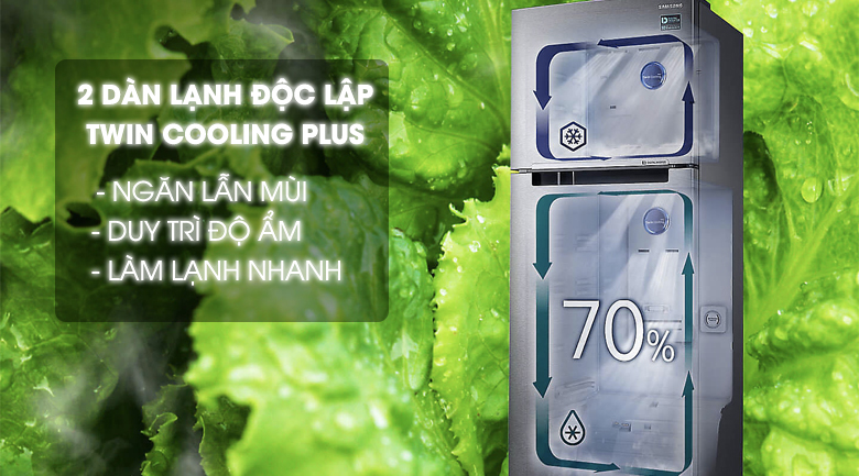 Tủ lạnh Samsung Inverter 360 lít RT35K5982S8/SV