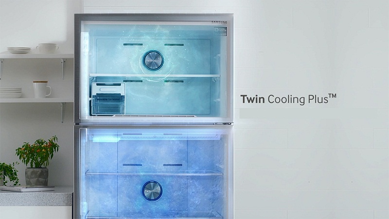 Công nghệ 2 dàn lạnh riêng biệt Twin Cooling Plus làm lạnh hiệu quả