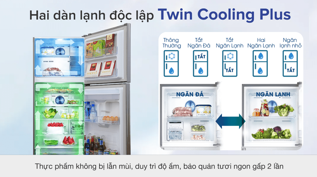 Tủ lạnh Samsung Inverter 319 lít RT32K5932S8/SV
