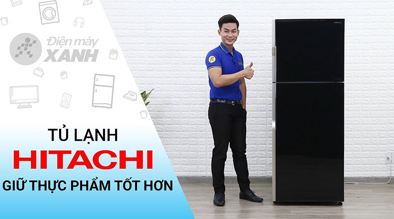 Tủ lạnh Hitachi Inverter 365 lít R-VG440PGV3 GBW