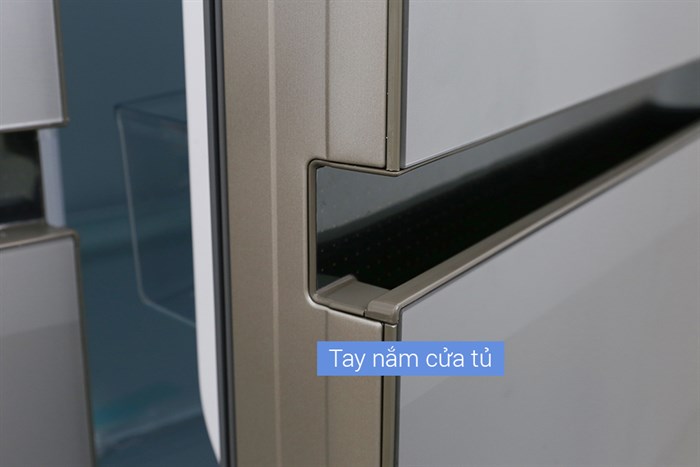 Tủ lạnh Aqua Inverter 518 lít AQR-IG585AS GS Màu Bạc