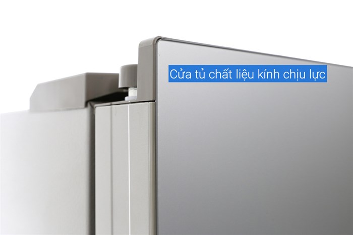 Tủ lạnh Aqua Inverter 518 lít AQR-IG585AS GS Màu Bạc