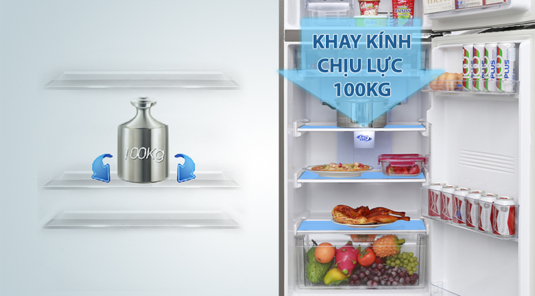 Tủ lạnh Aqua Inverter 267 lít AQR-I287BN PS