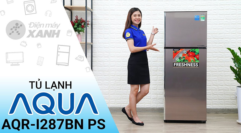 Tủ lạnh Aqua Inverter 267 lít AQR-I287BN PS