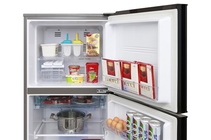 Tủ lạnh Aqua Inverter 267 lít AQR-I287BN PS Màu Vàng đồng