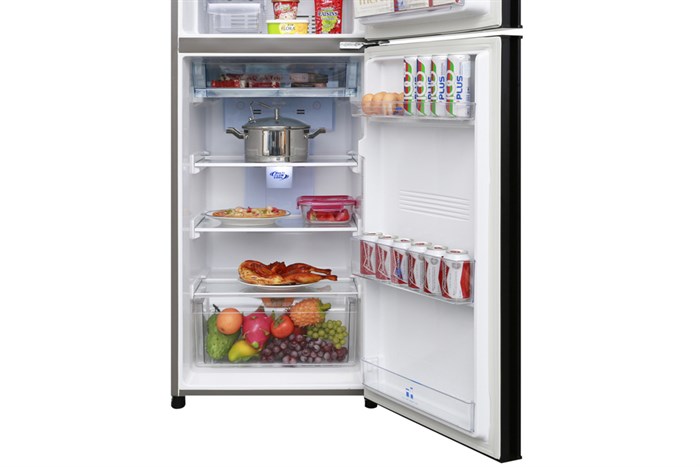 Tủ lạnh Aqua Inverter 267 lít AQR-I287BN PS Màu Vàng đồng