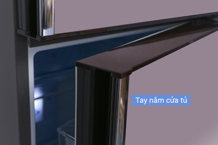 Tủ lạnh Aqua Inverter 267 lít AQR-I287BN PS Màu Vàng đồng