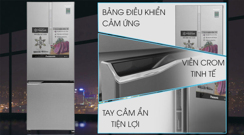 Tủ lạnh Panasonic Inverter 290 lít NR-BV329XSVN Tủ lạnh Panasonic Inverter 290 lít NR-BV329XSVN