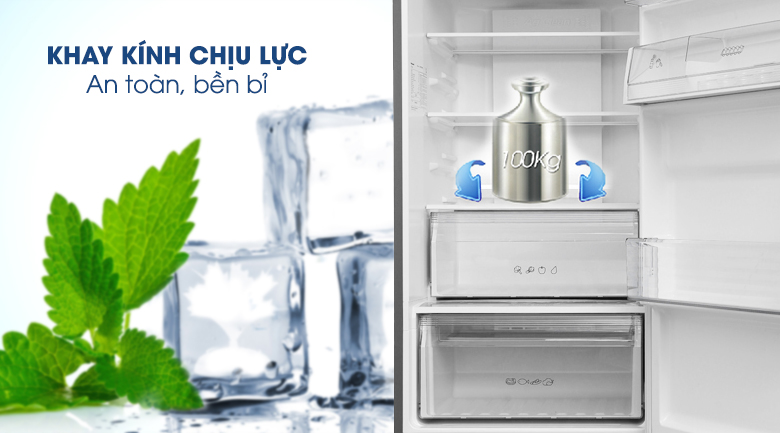 Tủ lạnh Panasonic Inverter 322 lít NR-BC369XSVN