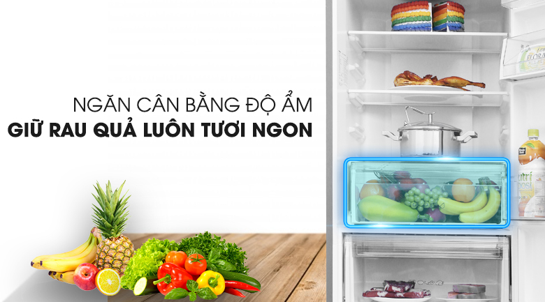 Tủ lạnh Panasonic Inverter 322 lít NR-BC369XSVN