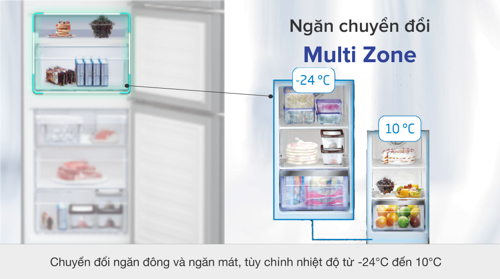 Tủ lạnh Beko Inverter 290 lít RTNT290E50VZX