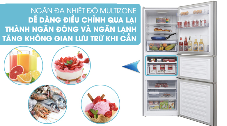 Tủ lạnh Beko Inverter 340 lít RTNT340E50VZX - 9