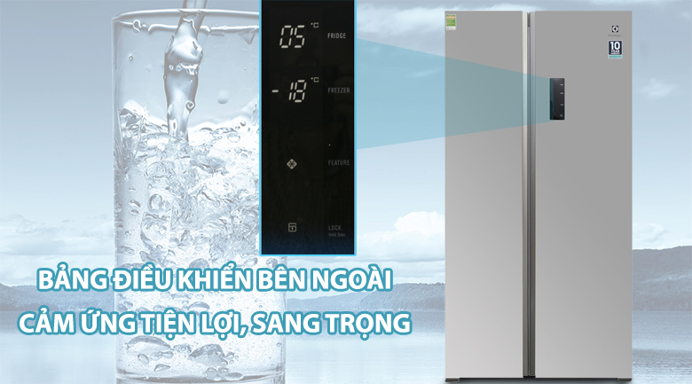 Tủ lạnh Electrolux Inverter 492 lít ESE5301AG-VN