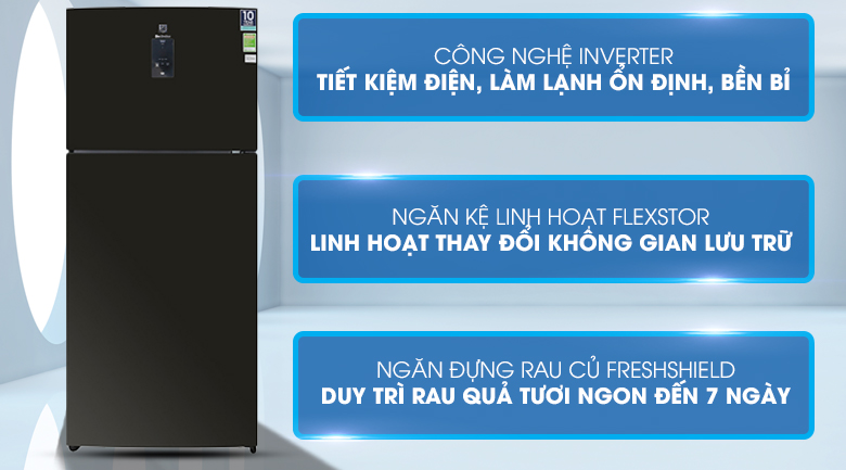 Tủ lạnh Electrolux Inverter 531 lít ETE5722BA