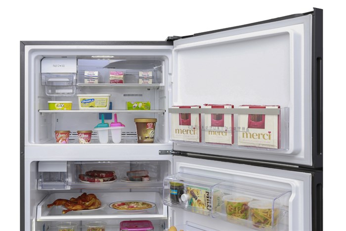 Tủ lạnh Electrolux Inverter 531 lít ETE5722BA Màu Đen