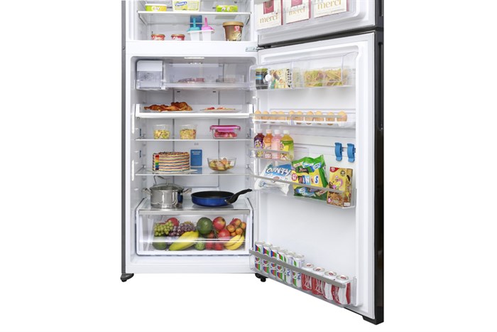 Tủ lạnh Electrolux Inverter 531 lít ETE5722BA Màu Đen