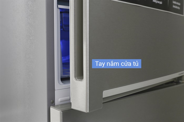 Tủ lạnh Beko Inverter 356 lít RCNT375E50VZX Màu Xám