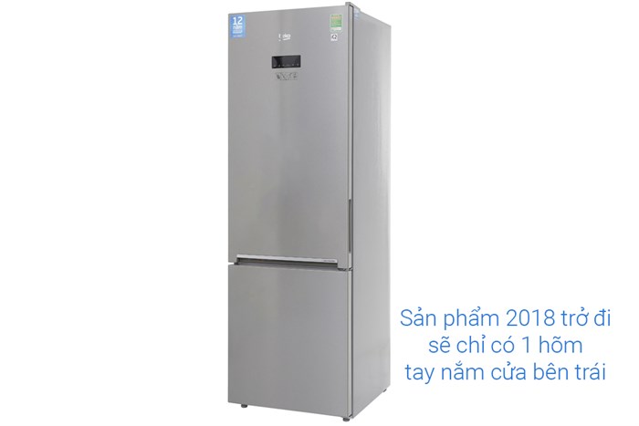 Tủ lạnh Beko Inverter 323 lít RCNT340E50VZX Màu Xám