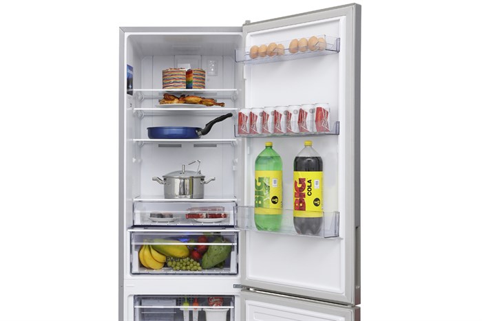 Tủ lạnh Beko Inverter 323 lít RCNT340E50VZX Màu Xám