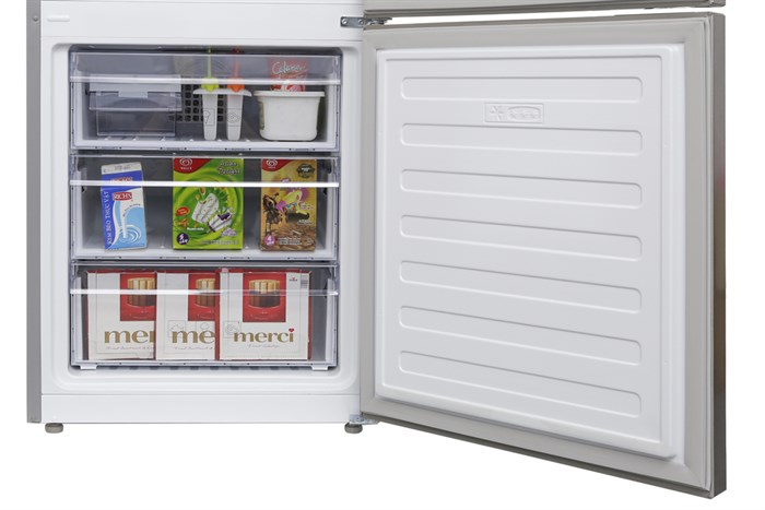 Tủ lạnh Beko Inverter 323 lít RCNT340E50VZX Màu Xám